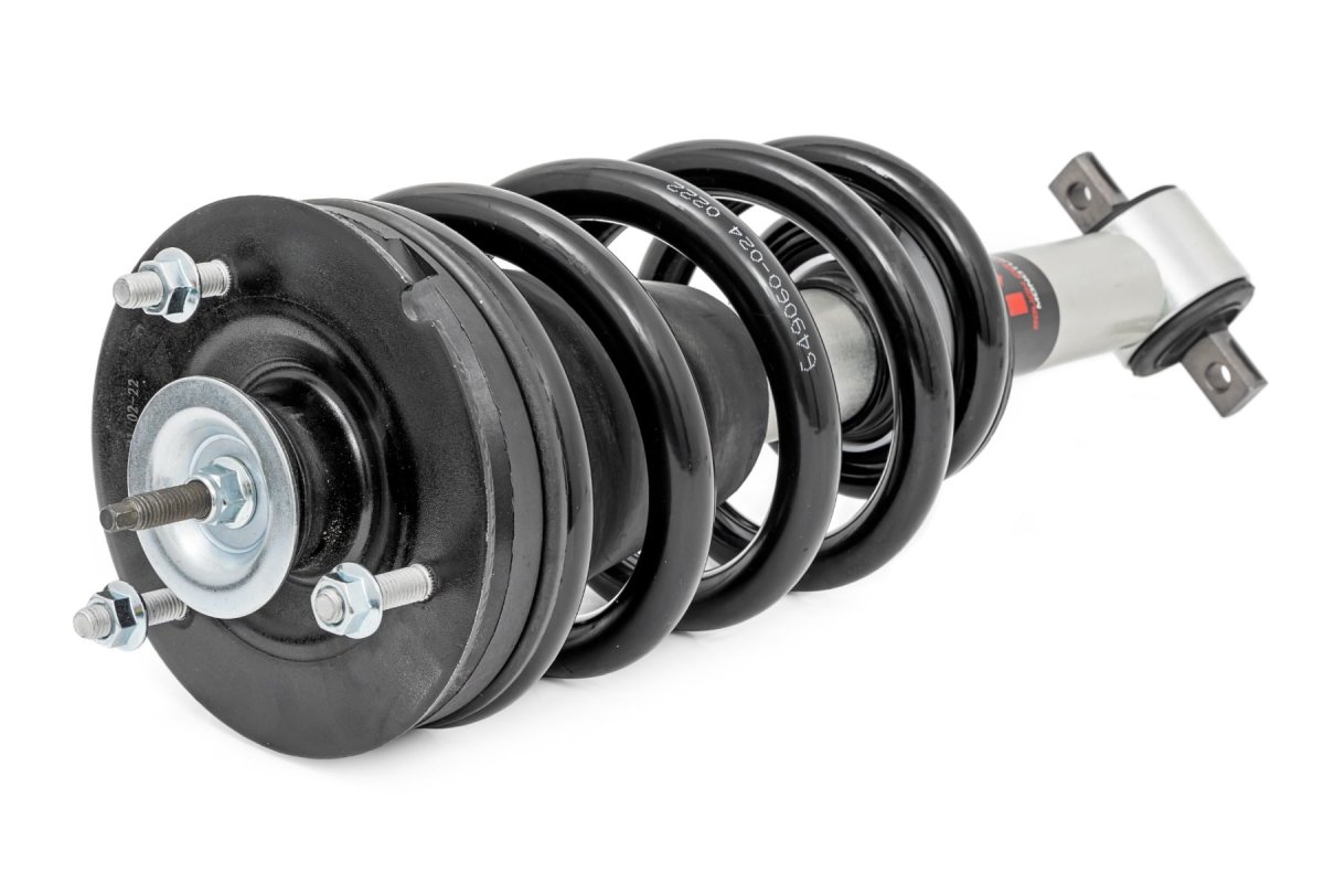 Chevrolet Silverado 1500 Classic Coilover Suspension Kit - Rough Country - M1 Adjustable Lowering Struts, Monotube, -2
